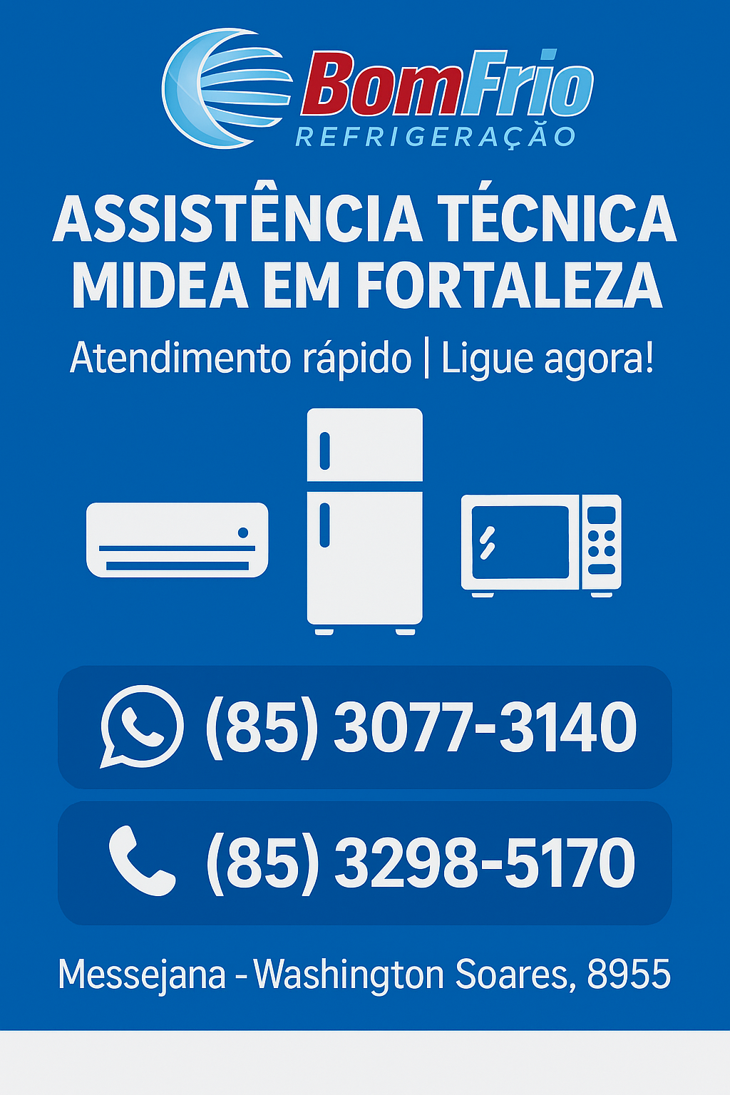 assistencia tecnica midea em fortaleza